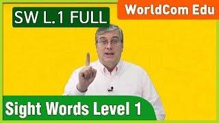 Learn English through Sight Words 100 | Level 1 | FULL | Lesson 1-20  | with Brian Stuart