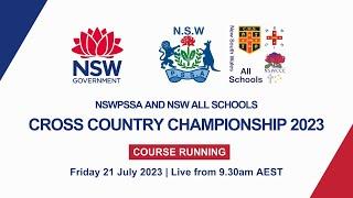 2023 NSWPSSA and NSW All Schools Cross Country Championship - Course Running