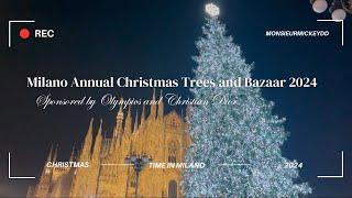 Milan Annual Christmas Trees and Bazaar 2024 || Monsieurmickeydd