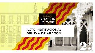 Acto institucional del Día de Aragón 2022