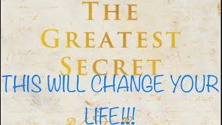 THE GREATEST SECRET by Rhonda Byrne /book review( THIS WILL CHANGE YOUR LIFE)