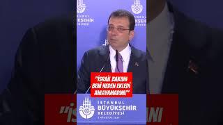 İBB Başkanı Ekrem İmamoğlu: İsrail Dışişleri Bakanı beni neden ekledi anlayamadım