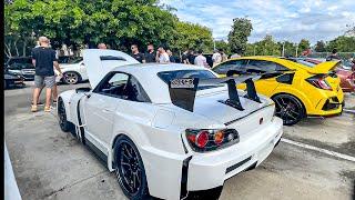 Modified cars leave Huge Honda Acura Meet (Acura Honda Classic 2021)