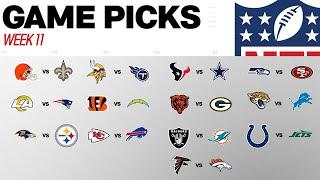 Week 11 Game Picks!