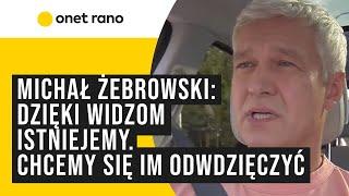 Michał Żebrowski deklaruje: "Przekażemy dochód ze spektaklu dla powodzian"