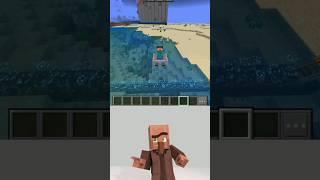 (New Rail Hack) Minecraft Villager Oi Oi Oi meme #shorts #minecraft #viral #youtube