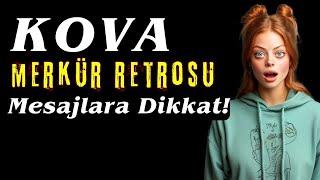 Merkür Retrosu Kova Burcu - Mesajlara Dikkat!