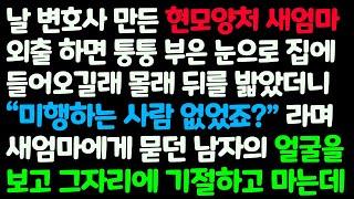 (신청사연) 엄마 돌아가시고 날 변호사 만든 현모양처 새엄마가 수상해 어느 날 미행을 했다가 놀라 기절하고 마는데  /감동사연/사이다사연/라디오드라마/사연라디오