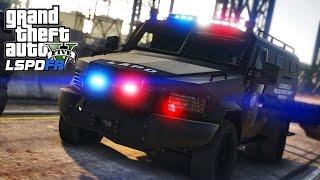 GTA 5 Mods - RIOT MOD + GETTING SWATTED! (GTA 5 Cop Mod) LSPDFR #81