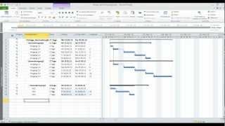 MS Projekt 2010 Grundkurs - Sammelvorgänge in HD