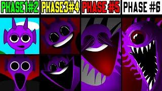 Phase 1 VS Phase 2 VS Phase 3 VS Phase 4 VS Phase 5 VS Phase 6 in Incredibox Sprunki!