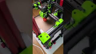 My RatRig VCore 3.1 printing like 10 times faster than my Ender 6.  lol.