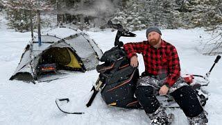 This Snow Machine Made Winter Camping EASY!