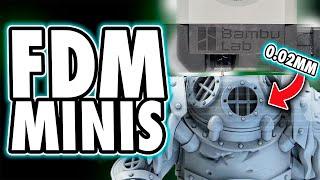 Printing FDM Miniatures on (arguably) the WORLD'S BEST FDM PRINTER