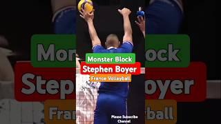 Monster Block By Stephen Boyer France Volleyball Team