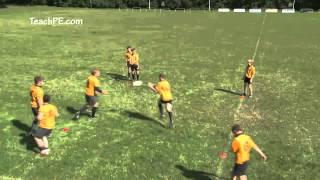 Rugby Drills - Passing Drill - Progression 3