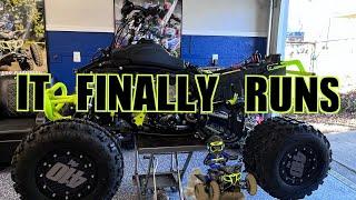 BUILDING A YAMAHA YFZ450R FROM THE GROUND UP - FIRST START