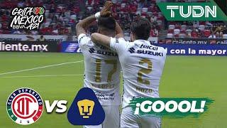 ¡ULTRA GOLAZO! Leo desde media cancha | Toluca 0-1 Pumas | Grita México BBVA AP2021 Repechaje | TUDN