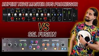 Mastering Processors Battle : SSL Fusion vs Neve Portico Master Bus Processor #mastering #ssl #neve