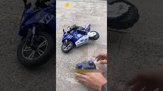 Remote Control Motor, 1/6 RC Two-Wheel Motorcycle Model review #shorts#rcwltoys#freddytoys