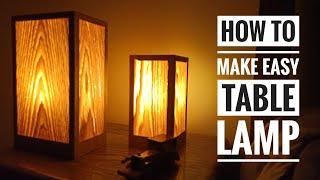 how To Make Easy Table Lamp | Amazing Project Ideas #diy #lamp #amazing #project