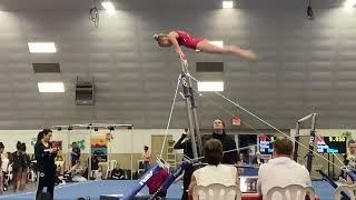 State champion bar routine 9.925  level 4