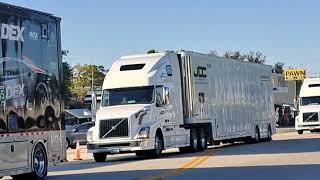 IMSA 12 Hours of Sebring Trandporter Parade.