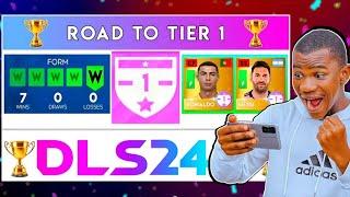 The Legendary Challenge! | ROAD TO TIER 1  - Dream League Soccer 2024