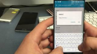 Samsung Galaxy S7/S7 Edge Cricket APN Settings MMS, 4G LTE Data, and Picture Messages