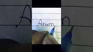 #angel #calligraphy #english #handwriting #youtubeshorts #name #writing