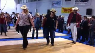 FOOTLOOSE - COUNTRY LINE DANCE - GODERVILLE - 15.12.12