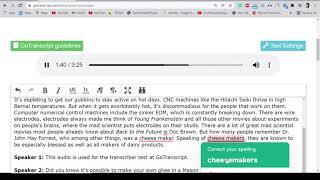 GoTranscript Audio test answers Jan 31st, 2022 | Audio test GoTranscript.com |