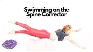 Swimming on the Spine Corrector | Online Pilates Classes