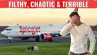 Review: SPICEJET 737 - FILTHY, CHAOTIC, TERRIBLE!