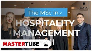 MSc in Hospitality Management (IMHI) - ESSEC