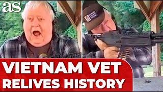 VIETNAM VET relives history: SHOOTS M60 after 53 YEARS; heartfelt REACTION goes VIRAL