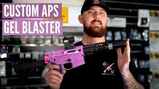 Garner Reviews - The "Enigma" APS Custom Gel Blaster (Laser Accurate) 