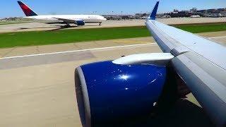 Delta Boeing 757-300 WING VIEW Takeoff from Minneapolis/St. Paul | Seat 21F