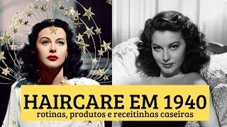 Como as mulheres cuidavam dos cabelos em 1940?  #historiadamoda #estilovintage