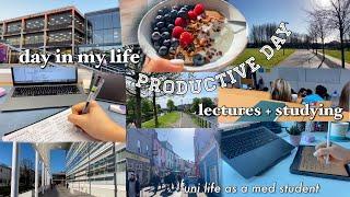 day in my life as a uni student ‍ lectures, vlog, studying & med student in ireland galway