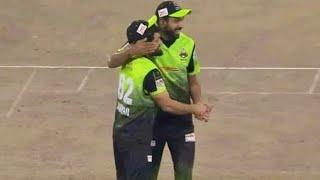 Haris Rauf Hugs Kamran Ghulam after slapping him.