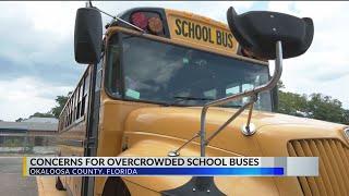 Okaloosa County parents concerned about overcrowded school buses