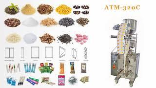 ATM 320C Small pouch mixed grain packing machine price #Autompack