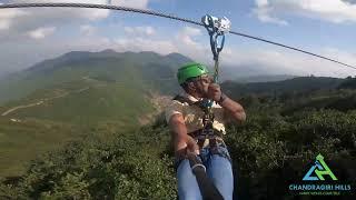 CHANDRAGIRI HILLS ZIPLINE EXPERIENCE !!!