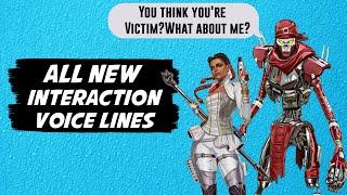 All New Revenant and Loba Interaction Voice Lines | Apex Legends