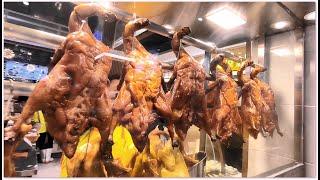 南乳燒鴨 荔枝柴燒鵝 Roast Ducks Roast Gooses in Tanzhou Zhongshan China 黑椒鹹雞 中山坦洲