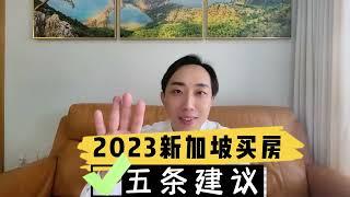 2023新加坡投资买房五条建议 新房还是二手房？什么时候买？遇到不专业的房产经纪怎么办？查收避坑指南，也是“省”钱和“赚”钱的诀窍。#新加坡房产 #新加坡买房 #singapore #新加坡投资