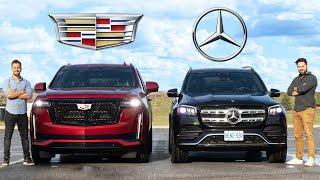 2021 Cadillac Escalade vs Mercedes-Benz GLS // $100,000 SUV Kings Face Off