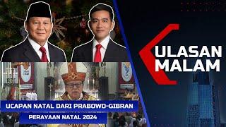 LIVE ULASAN MALAM - Perayaan Natal di Gereja Katedral Jakarta, Ucapan Natal dari Prabowo-Gibran