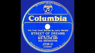 1933 HITS ARCHIVE: Street Of Dreams - Ben Selvin (Larry Murphy, vocal)